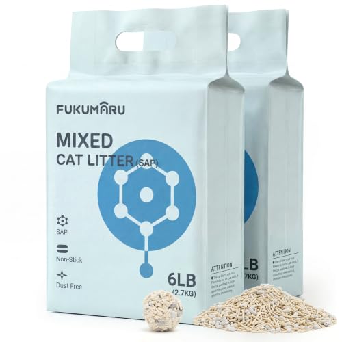 Image of FUKUMARU Tofu Cat Litter, SAP Absorbent, Clumping, Odor Control, 12 lb