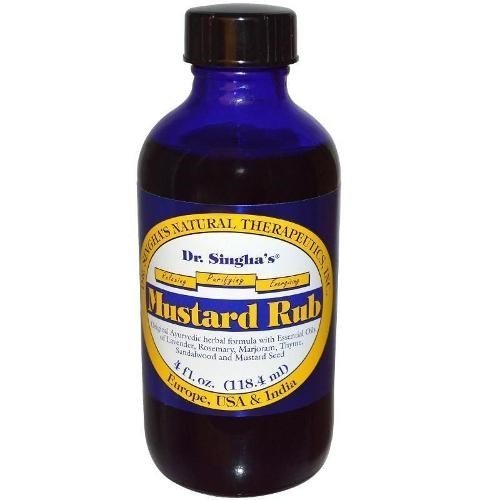 Dr Singha's Mustard Bath Mustard Rub 4 Oz ( Multi-Pack) #TOP9