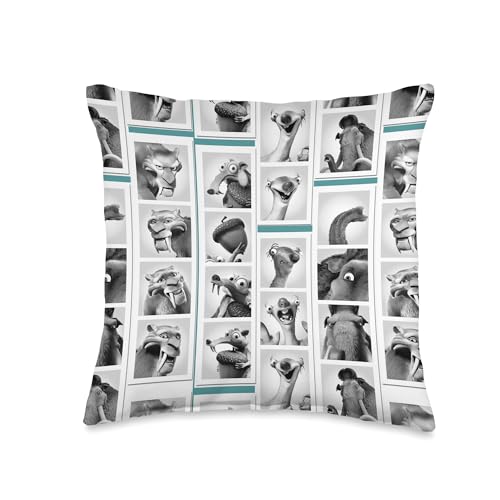 Ice Age Sid Scrat Manfred Diego Photo Booth Throw Pillow