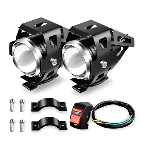 Per XLV 600 650 700 TRANSALP NX 650 FMX 650 XRV650 TRX 300EX Fari per moto U5 Fari anteriori Fendinebbia