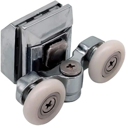 Miniatura 2 de Rodamientos Corredores Para Mampara De Ducha, De Acero Inoxidable, Sistema Doble Juego De 4, Superior E Inferior