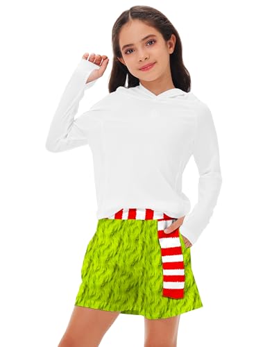 AOBUTE Kid's Christmas Boxers Xmas Print Swim Trunks Drawstring Novelty Lounge Shorts 5-14 Years3