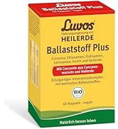 Luvos helende aarde vezels Plus - 60 capsules - Met curcumine en genezende aarde - Biologisch gecertificeerd & ...