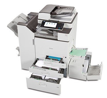 Ricoh Aficio Mp C4503 Color Multifunction Copier- A3, 45 Ppm, Copy, Print, Scan, 2 Trays And Stand (Renewed) #TOP4