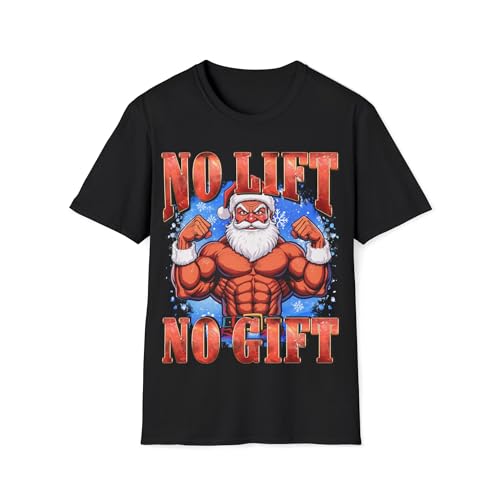 Noël blague T-shirt drôle Père Noël musclé à offrir à un passionné de musculation