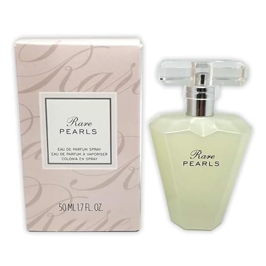 Rare Pearls Eau De Parfum Spray for Women, 1.7 fl oz, Elegant Soft Floral Fragrance with Magnolia, White Pepper and Rosewood, Long Lasting and Timeless Scent