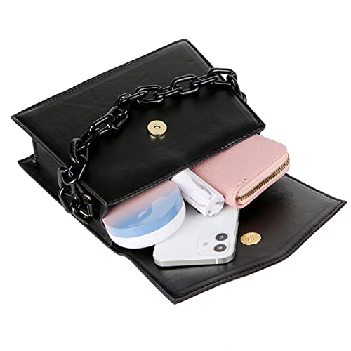 Image of BIBDOO Mini Purses for Women Small Handbag Cute Crossbody Bag (Black)