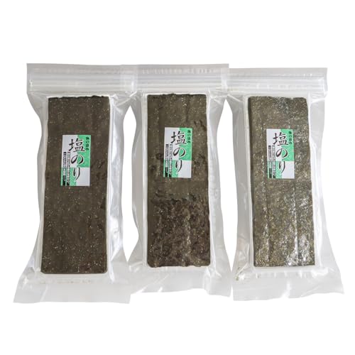 大黒産業 塩のり おにぎり用 海苔 15枚×3パック