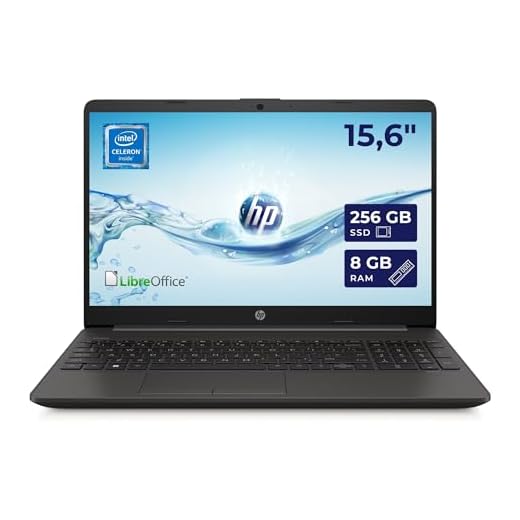HP 250 G9 Computer portatile Display 15.6" 1366 x 768 Pixel Intel N4500 8 GB DDR4-SDRAM 256GB SSD Wi-Fi OPEN OFFICE W11