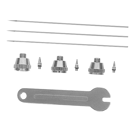 Aiguille aérographe en cuivre HOMSFOU avec kit de capuchon de buse durable