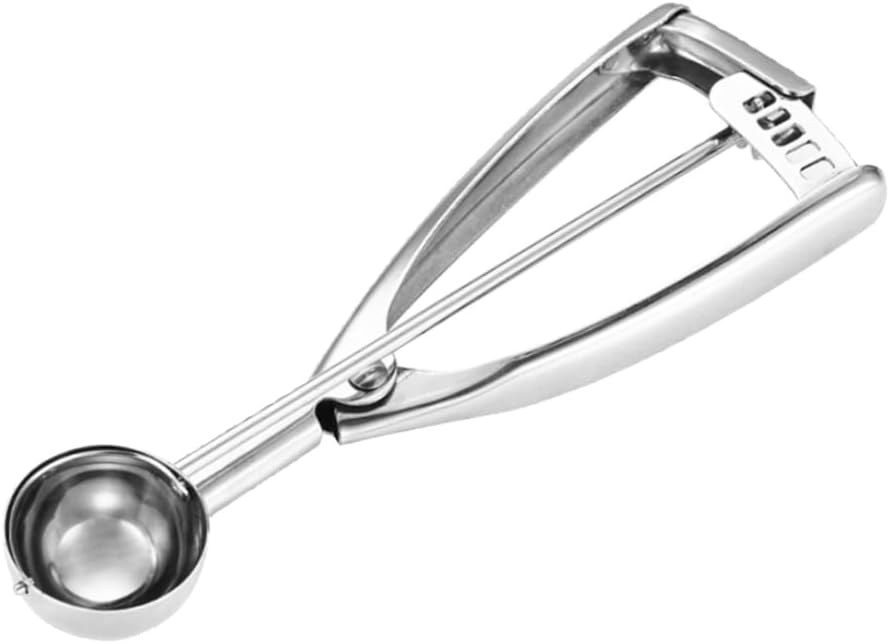 Fayomir Mini Cookie & Melon Ball Scoop, 2 Teaspoon/10ml/0.33 OZ, 18/8 Stainless Steel