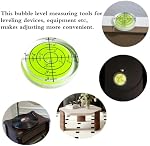 6Pcs Circular Bubble Spirit Levels 32x7mm Degree Mark Round Level Bubble Leveling Tool Measuring Layout Tools