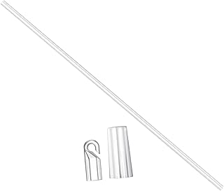 UKCOCO Haste De Veneziana Haste De Inclinação Persianas De Substituição Persianas De Puxar De Gancho Varinha De Substituição Persianas De Janela Varinha De Puxar Persianas De