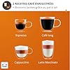 Krups Essential, Machine à café grain, Expresso automatique, 2 tasses simultanées, Ecran LCD, Nettoyage automatique, Buse vapeur, Pot à lait inox Cappuccino, Noire, EA816031