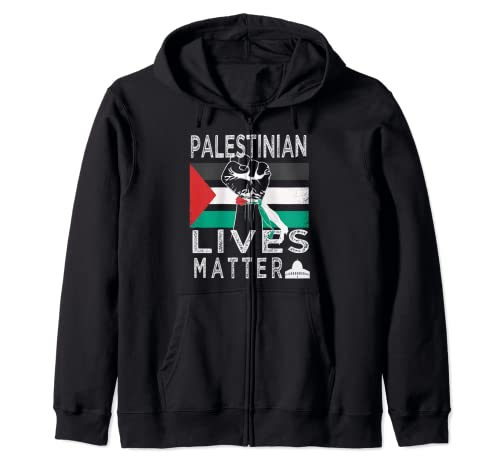 Apoye la paz | Palestina libre | La vida de los palestinos importa Sudadera con Capucha