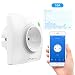 Produktbild Alexa Steckdose Stromverbrauch Unterputz, Maxcio Smart Wand Steckdose, Kompatibel mit Alexa, Google Home, APP Fernbedienung, Timer Funktion, 16A Max - Nullleiter Erforderlich