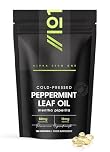 Cold-Pressed Peppermint Oil 50mg - 15mg Menthol – 180 Softgels - Fast Absorbing & Easy to Digest - Natural Peppermint Oil Digestive Supplement (6 Months Supply) by Alpha01