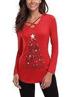 Algopix Similar Product 6 - iClosam Womens Sexy Cross Front VNeck