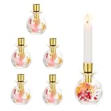 ÉTERNELLE PRÉSERVATION DE L'ÉLÉGANCE DE LA NATURE: Des fleurs séchées naturelles et des herbes soigneusement sélectionnées sont méticuleusement séchées à l'air libre pour préserver leur apparence naturelle dans sa forme la plus pure. Enveloppées dans du verre, ces fleurs sont résistantes à la décoloration et à l'accumulation de poussière, apportant beauté et sérénité intemporelles à votre intérieur.