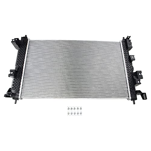 TRQ Radiator 26.75 Inch Core 1 Row Aluminum Core
