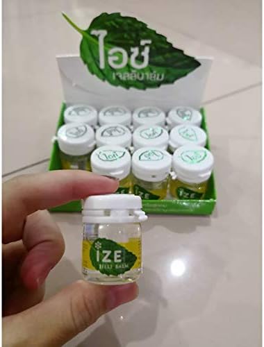 12 x 7g. Thai Aromatic GelInhalation Relieve Dizziness & Insect Bites Travel Size Y