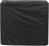 Watris Veiyi Grillabdeckung, 145x61x117cm Grillabdeckung Wetterfest, Rechteckig Schwarz Abdeckung Grill, Wasserdicht, UV-Schutz Anti-Aging-Umweltschutz Langlebig Grillabdeckung