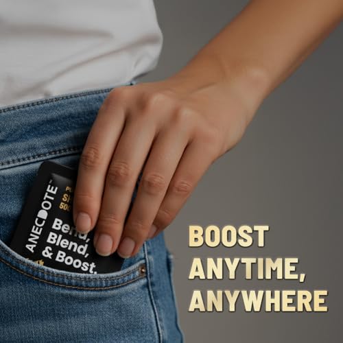 Image of Anecdote Pure Himalayan Shilajit Resin Cards 500mg | Boosts Stamina | Increases Productivity | 75% Fulvic Acid, 85+ Trace Minerals | No Added Sugar | Pack of 30