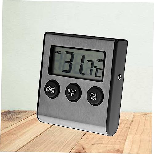 Termómetro digital para refrigerador PRETYZOOM para medir temperatura interna con LED 6