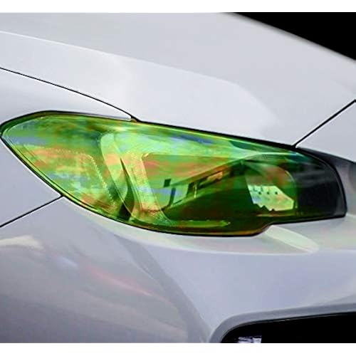 VViViD Extra-Wide Headlight Taillight Vinyl Tint Wrap 16 Inch x 48 Inch Roll (Chameleon Dark Smoke)