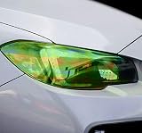 VViViD Extra-Wide Headlight Taillight Vinyl Tint Wrap 16 Inch x 48 Inch Roll (Chameleon Dark Smoke)