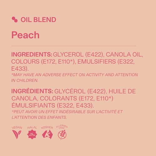Colour Mill Oil-Based Food Coloring, 20 Milliliters (Peach)