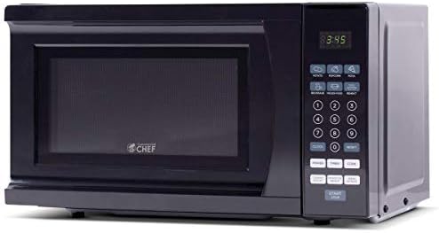 Commercial Chef CHM770B Countertop Microwave, 0.7 Cubic Feet, Black