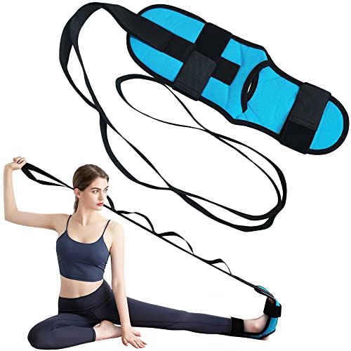 Excyinsi Fascia Stretcher & Plantar Fasciitis Stretcher - Calf And Foot Stretcher For Relieving Plantar Fasciitis, Achilles, Hamstring, Heel Spurs&Drop Foot, Adjustable Yoga Strap For Dance&Gymnastics #TOP18