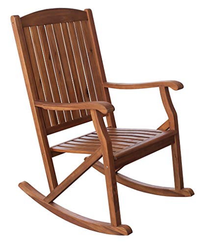 Leigh Country TX 36104 Sequoia Rocker-Brown Rocking Chair