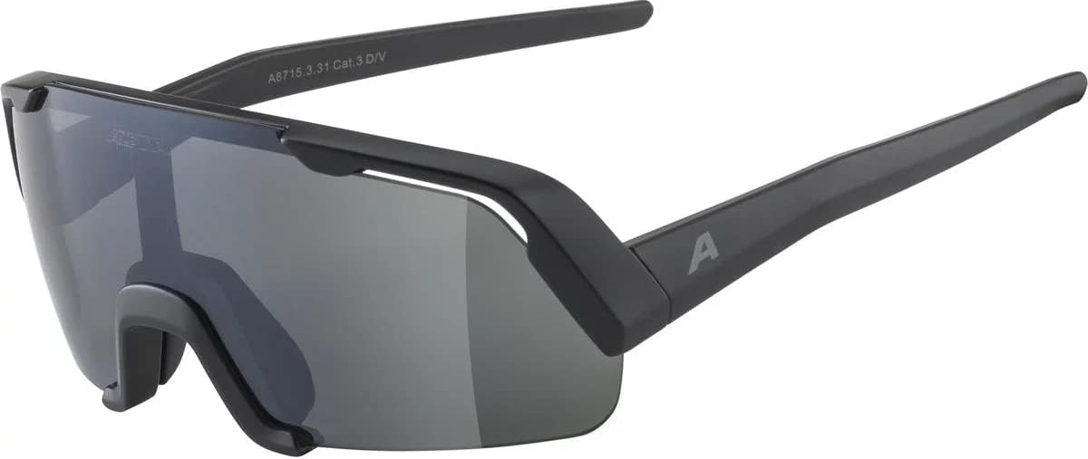 ALPINA Mirrored, Lightweight Cycling Glasses for Kids with 100% UV Protection, ROCKET YOUTH