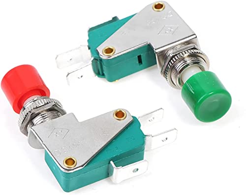 Commutateurs micro-interrupteurs DS-438 bouton-poussoir de fin de course vert 250V - 4