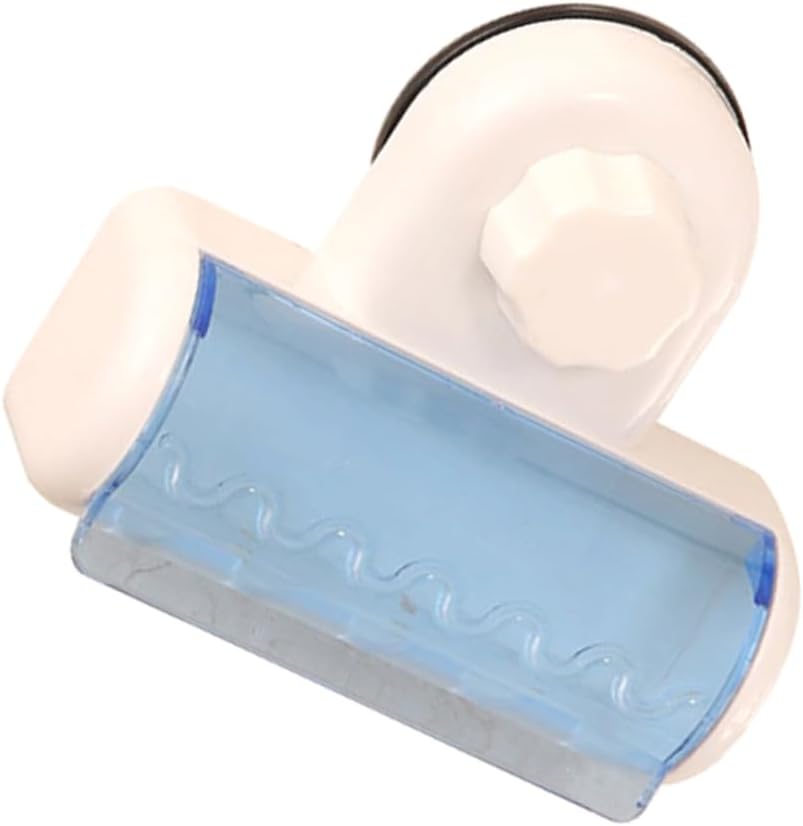 No Punching Toothbrush Holder with Cover Wall Mounted Suction Toothbrush Rack Space Saving Organizer for Bathroom Home 4.72 Inch Compact Storage