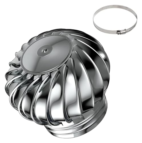 Abbnia HXD2532 Edelstahl Dachventilator 4-10 Zoll