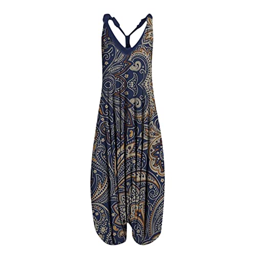Mameluco para mujer sexy y elegante con estampado floral y tirantes de terciopelo