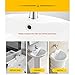 MroMax Bathroom Sink Basin Trim Overflow Cover Brass Insert In Hole Round 3PCS