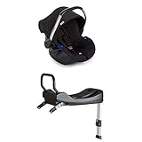 Hauck Comfort Fix Babyschale, inkl. Isofix-Base, ECE Gruppen 0 ab Geburt bis 13 kg nutzbar, schwarz (black)