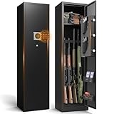 Marcree Gun Safe, 3-5 Digital Gun Cabinet for Rifle and...