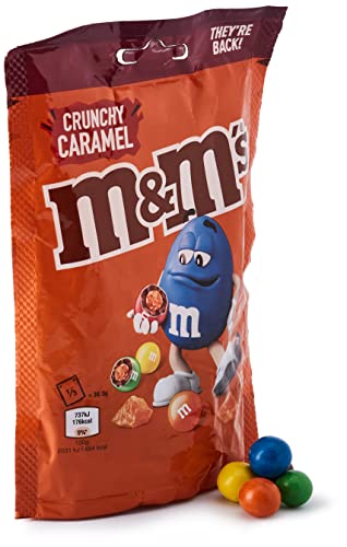 Price comparison product image M&M's Chocolate Snack,  Crunchy Caramel