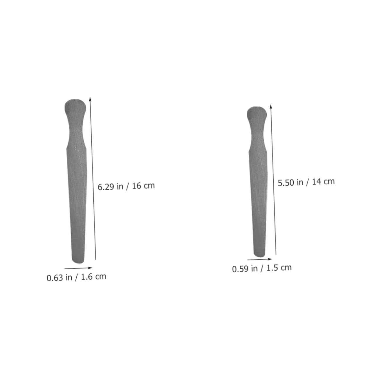 12pcs Tongue Depressors for Clinics Smooth Edges for Oral Examination Diagnostic Tools