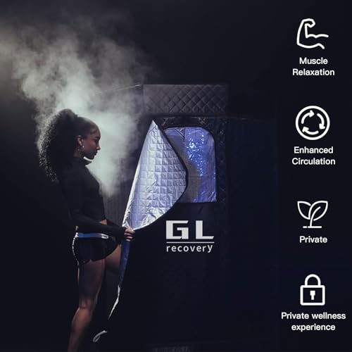 Recoverygl SNF-01 Portable Sauna For Home,Pentagon Infrared Saunas Box thumb #2