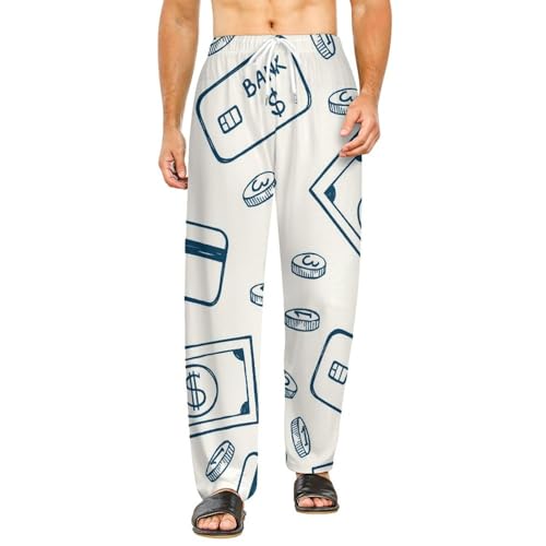 Bas de pyjama femme long argent S : le pantalon de détente anti-courants d'air avec poches