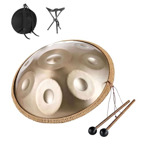 �n���h�p���h���� �A9/10/12 �m�[�g 22�C���` �X�`�[���n���h�p�� �Ŋy��A��l�p�n���h�h�����y��g���x���o�b�O�t���A�ґz�A���K�A�T�E���h�q�[�����O(Gold,10 notes(432HZ))