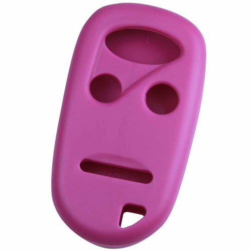 KeyGuardz Purple Rubber Keyless Entry Remote Key Fob Skin Cover Protector