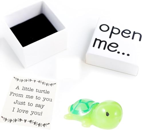 Cute Gifts for Boyfriend Girlfriend Her Him- I Love You Gifts, Turtle Gifts,i miss you,Funny Small Cute Duck Present ideas for Women Wife Husband Him Birthday