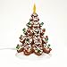 Department 56 Village Collection Accessories Iced in Time for Santa Cookie Christmas Tree Lit Figurine, 6.5 Inch, Multicolor